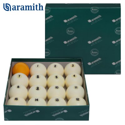 Шары Aramith Premier Pyramid 60,3мм желтый биток
