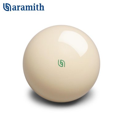 Биток Aramith Tournament Magnetic Pool с лого 57,2мм белый