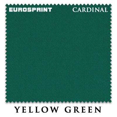 Сукно Eurosprint Cardinal 198см комплект 12фт (5м) Yellow Green