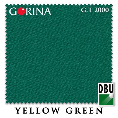 Сукно Gorina Granito Tournament 2000 197см Yellow Green