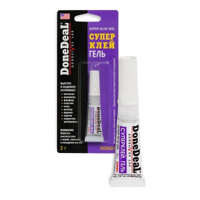 Клей для наклеек DoneDeal Super Glue Gel 2г