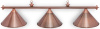 Светильник Fortuna Marseille Red Bronze 3 плафона