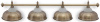 Светильник Fortuna Crown Bronze 4 плафона