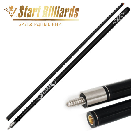 Кий Карбон, черный 2pc (145 см) (Startbilliards)