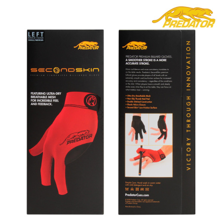 Sliding device Predator Second Skin Red S/M/L/XL