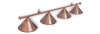 Светильник Fortuna Marseille Red Bronze 4 плафона
