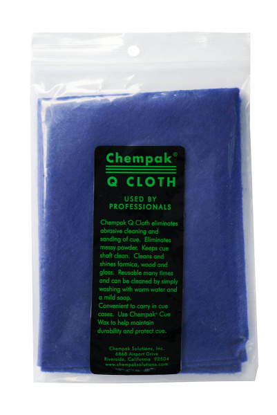 Салфетка для чистки и полировки Chem-Pak Q Cloth, синяя