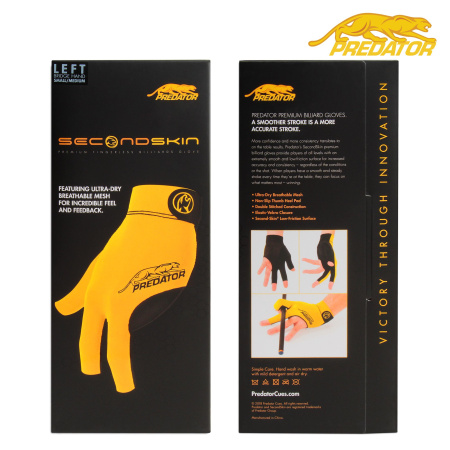 Sliding device Predator Second Skin Yellow S/M/L/XL