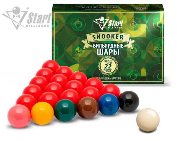 Шары Start Billiards Snooker 52,4мм