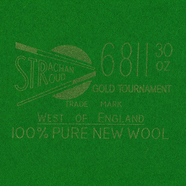 Сукно Strachan Snooker 6811 Tournament 30oz 193см Olive Green