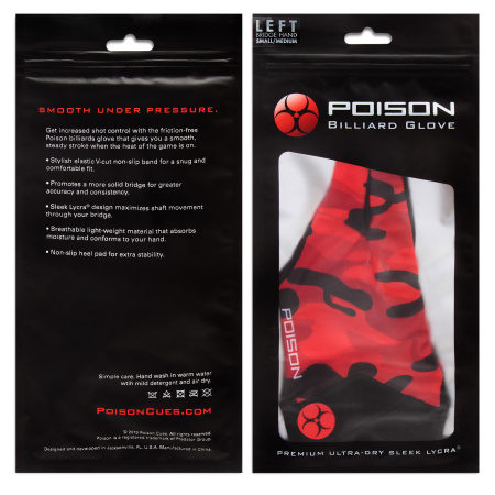 Sliding device Poison Camo Red S/M/L/XL
