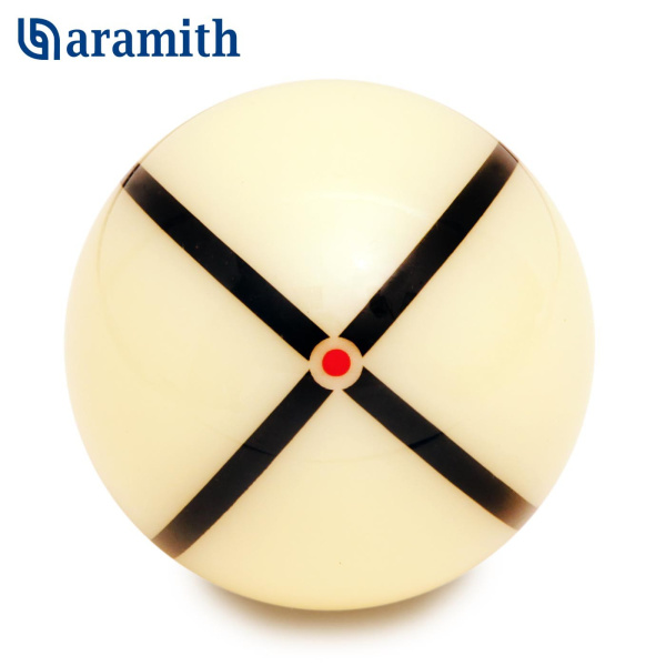 Тренировочный шар Snooker Aramith Nic Barrow`s Ultimate Training Ball 52,4мм блистер