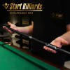Кий Карбон, черный 2pc (145 см) (Startbilliards)