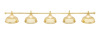 Светильник Crown Golden 5 плафонов