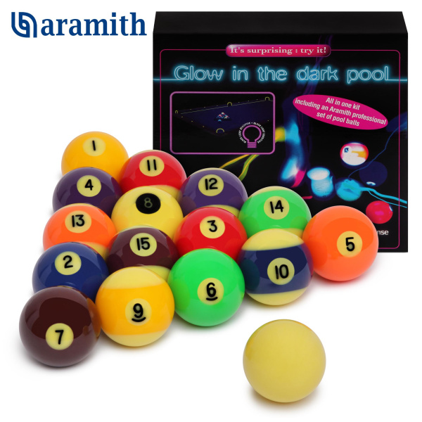 Набор аксессуаров Aramith Glow in the Dark Kit Pro Pool 57,2мм