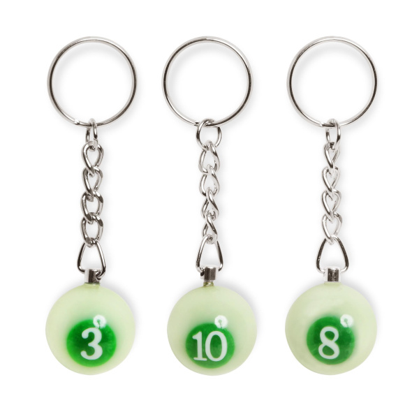 Брелоки Emerald 25мм 16шт.