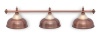 Светильник Fortuna Crown Red Bronze 3 плафона