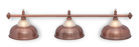 Светильник Fortuna Crown Red Bronze 3 плафона