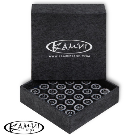 Наклейка для кия Kamui Clear Black 13мм Medium